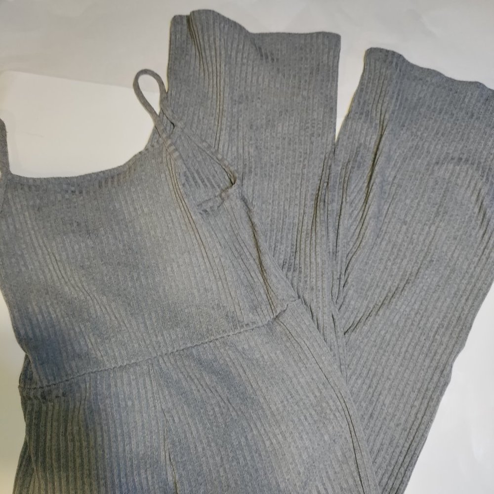 Love at First Sight -  Grey Ribbed Jumper - Picture 5 of 6